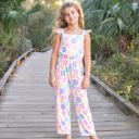  Amelia Flower Jumpsuit