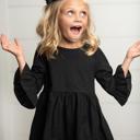 Black Ruffle Shirt