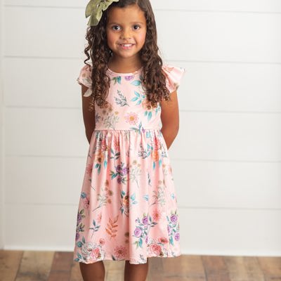 Blush Floral Claire Dress