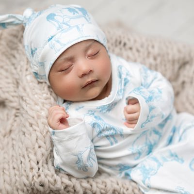 Cowboy Baby Gown