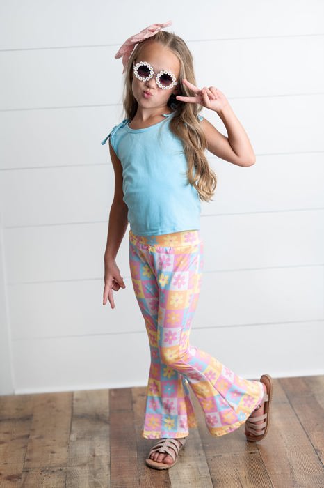 Flare Pastel Pant Set