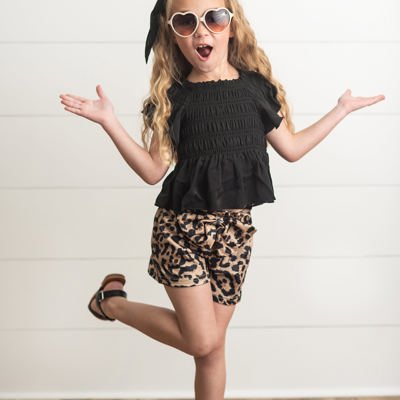 Lep Shirred Short Set