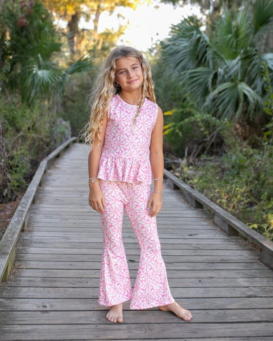 Pink Groove Pant Set