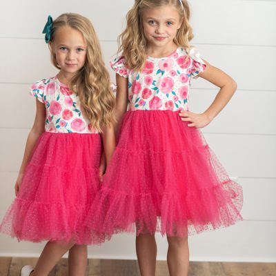 Tulle Rose Dress