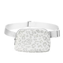Lt Leopard Roam 2L Oversize Nylon Crossbody Sling Belt Bag