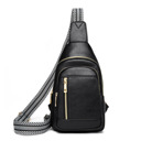 Black Genevive Crossbody Sling