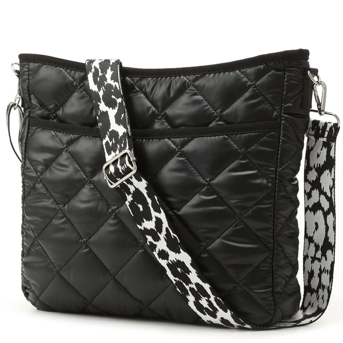 Jenna Quilted Puffer Crossbody Bag