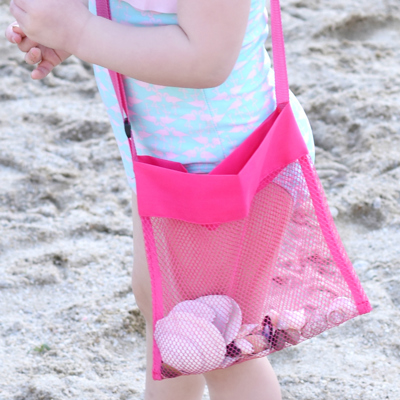 Beachcomber Sea Shell Bags-4PK