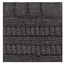 Dark Melange Gray C.C� Knit Touch Gloves