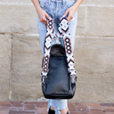 Black Alba Convertible Backpack Crossbody Sling