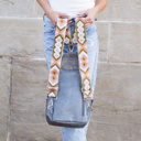 Gray Alba Convertible Backpack Crossbody Sling