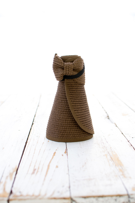 Foldable Wide Brim Bow Visor
