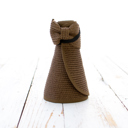 Mocha Foldable Wide Brim Bow Visor