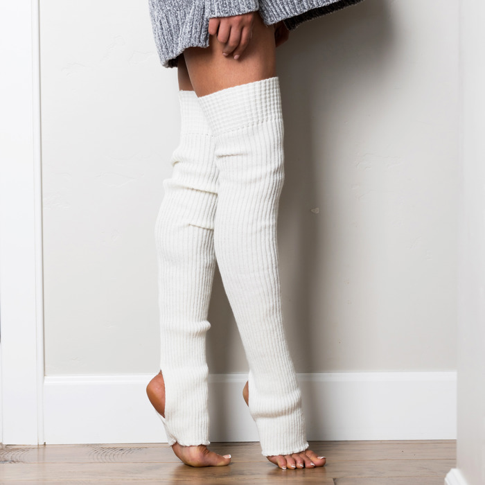 Long Stirrup Leg Warmers