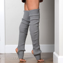  Long Stirrup Leg Warmers