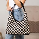  Celine Mixed Media Hobo Bag