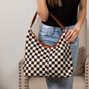  Celine Mixed Media Hobo Bag