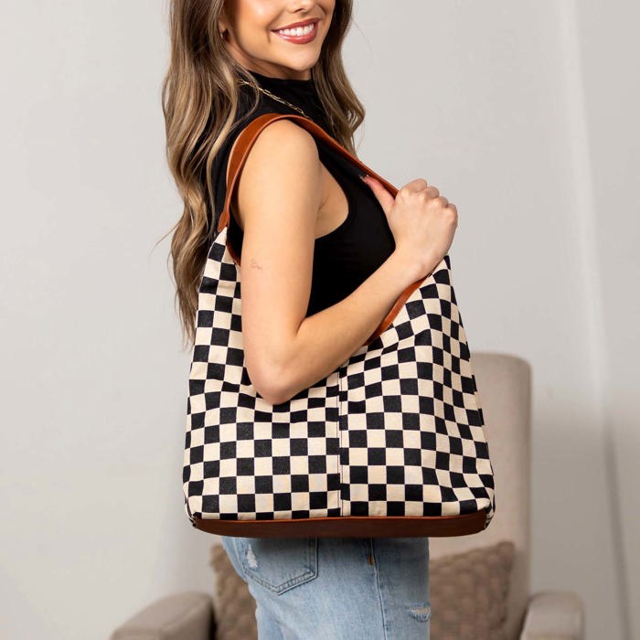 Celine Mixed Media Hobo Bag