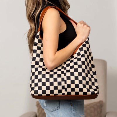 Celine Mixed Media Hobo Bag