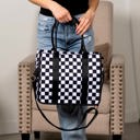  Dallas Checkered Tote
