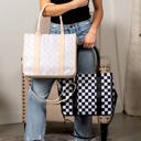  Dallas Checkered Tote