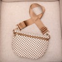  Layla Woven Checkered Crossbody Sling Bag
