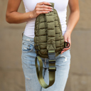  Skyler Quilted Puffer Crossbody Sling