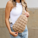  Skyler Quilted Puffer Crossbody Sling