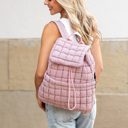  Stevie Quilted Puffer Backpack
