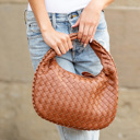  Paige Woven Handbag