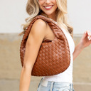  Paige Woven Handbag