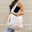  Taylor Quilted Puffer Tote