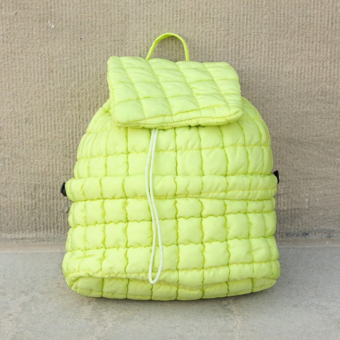 Stevie Quilted Puffer Backpack