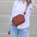 Everly Vegan Leather Camera Crossbody