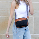  Everly Vegan Leather Camera Crossbody
