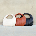  Paige Woven Handbag
