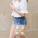  Eliza Crochet Straw Crossbody