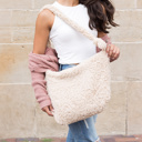  Boucle Sherpa Carryall Bag