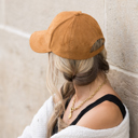  Suede Boyfriend Ball Cap Hat