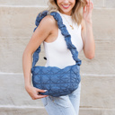  Indy Convertible Quilted Puffer Crossbody