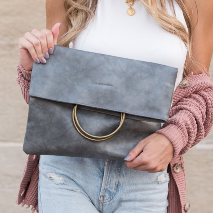 Fold-over O-ring Clutch