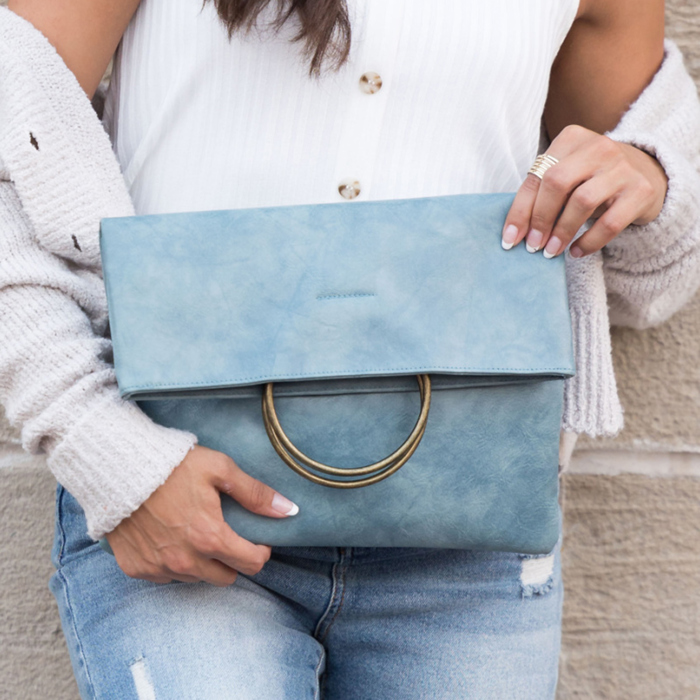 Fold-over O-ring Clutch
