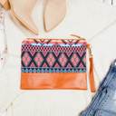  Aztec Boho Clutch