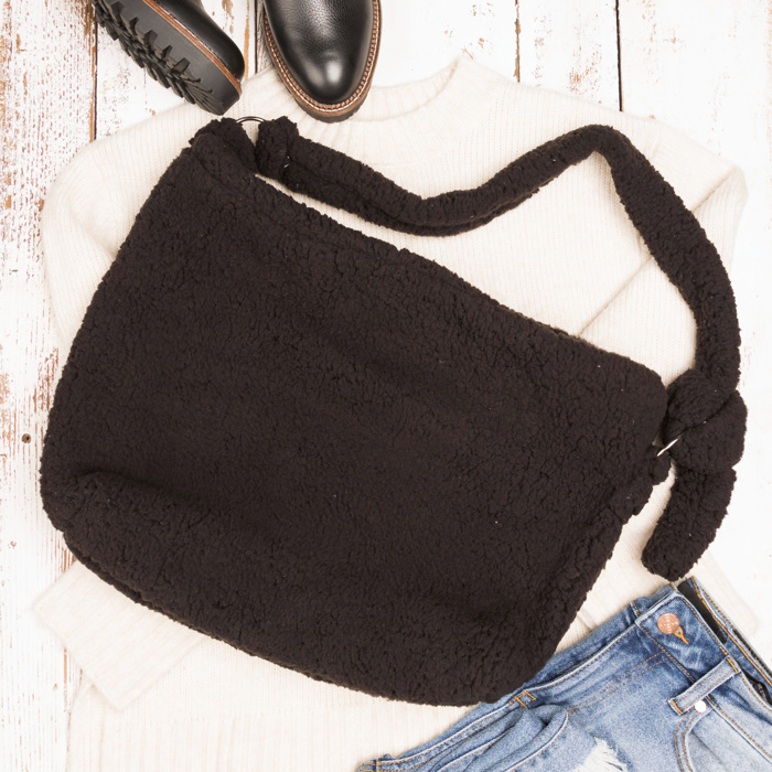 Boucle Sherpa Carryall Bag