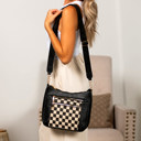  Ashley Mixed Media Crossbody