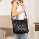 Jenna Quilted Puffer Crossbody Bag