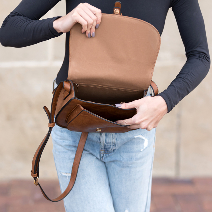 Blair Foldover Buckle Crossbody