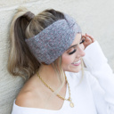 Dark Gray Gray C.C� Cozy Marled Headwrap