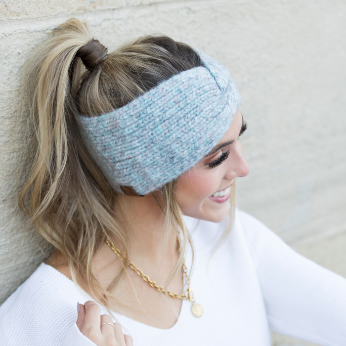 C.C� Cozy Marled Headwrap