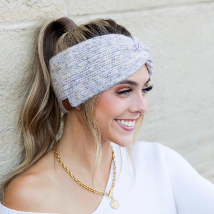 C.C� Cozy Marled Headwrap